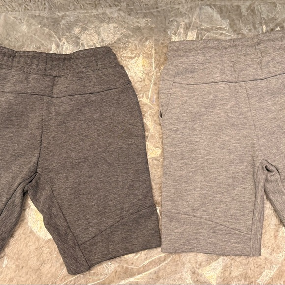 Nike Kids Grey and Heather Grey Sweatpants - Soft Athletic Joggers Sz 7 (6/7) - Picture 2 of 4